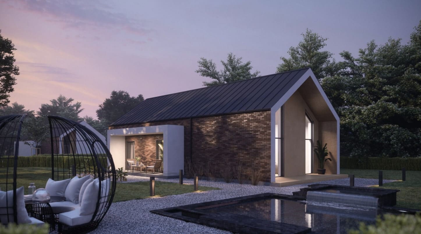 КП «Амбер Дорф» (Amber Dorf) (Гурьевский р-н, пос. Поддубное) — входные группы и холл, застройщик СЗ «Амбер Строй», фото 3